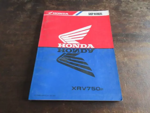 Honda XRV750 1992 Africa Twin OEM Shop manual Reparaturanleitung
