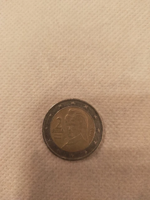 pièce de 2 euros autriche 2002 bertha von suttner rare
