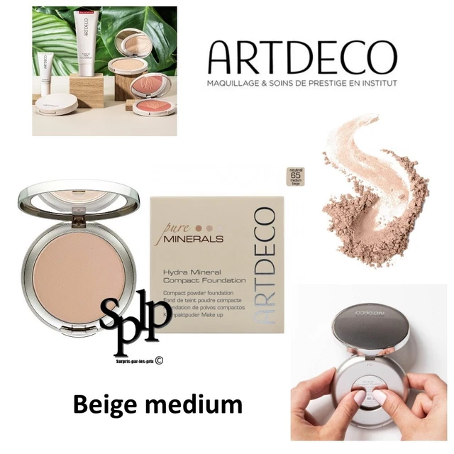 Poudre Compacte Visage ARTDECO N°6 Soft Fawn 10g, Neuf, Tous Types De Peau