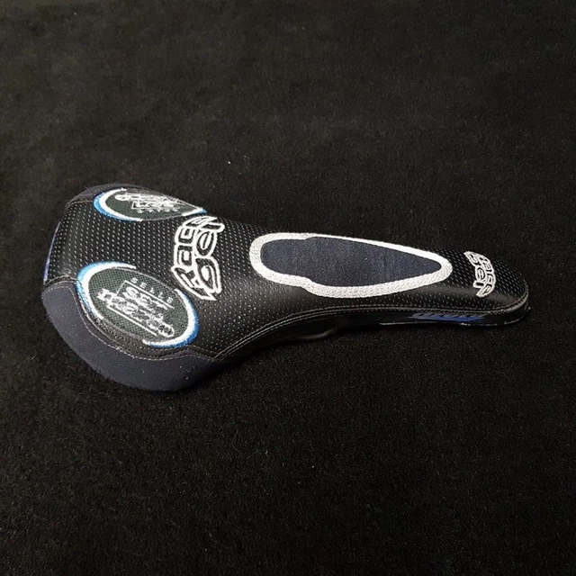 Selle Cuir San Marco Bianchi Fusion Shot Race Année 2000 Tbe
