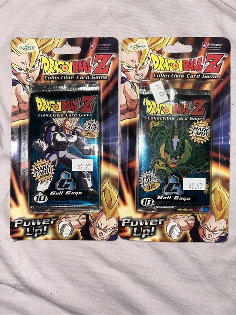 cell saga booster box Dragonball Z: Android [Unlimited] featuring exclusively manga 2X DBZ CCG Cell Saga