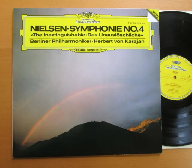 DG 2532 029 Nielsen Symphony no. 4 Karajan Berlin Philharmonic 1982 NM W/Germany