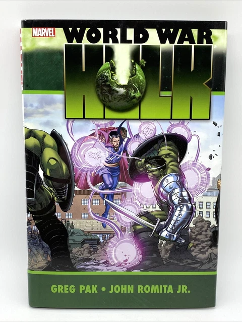 Marvel HULK World War Hulk Deluxe Oversized HC Hardcover OHC Greg Pak