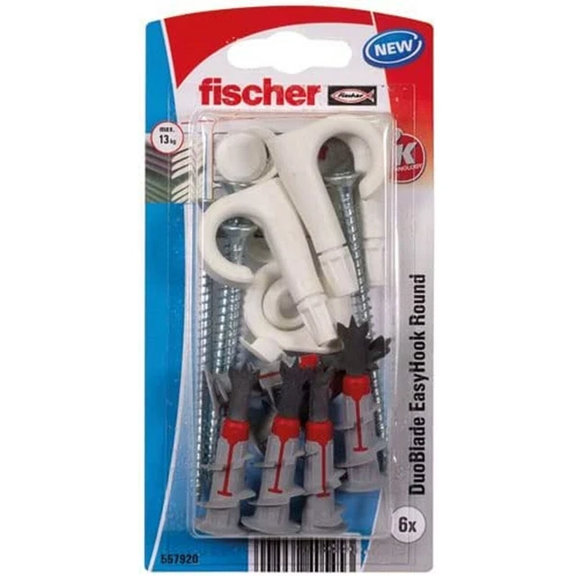 Offene Schraubenmutter Fischer 6 x 44 mm 6 Stück