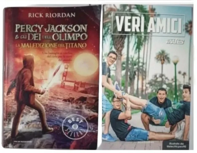 LIBRO PERCY JACKSON E Gli Dei dell Olimpo La Maledizione del Titano