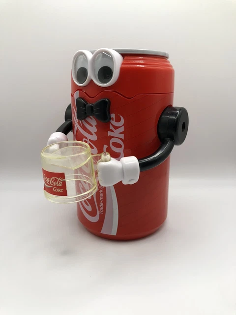 Coca-Cola Toy Coin Mechanical Plastic Vintage 1992 Bank