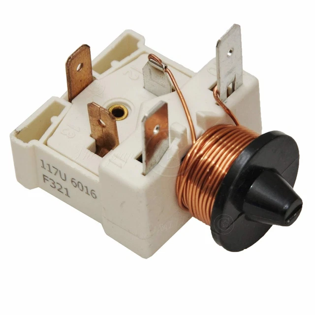Danfoss 117U6000 Current Start Relay For Fridge/Freezer Compressors (UK Made)