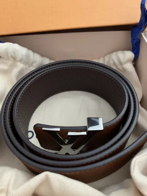 Louis Vuitton LV Shape MNG Climbing 40MM Reversible Belt White in