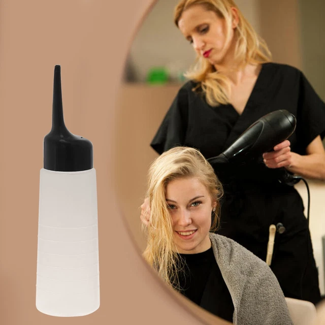 3 Stück Wurzelkamm Applikatorflasche – Haarfärbemittel Flasche Mit Kapazitätsskala, Styling Werkzeug