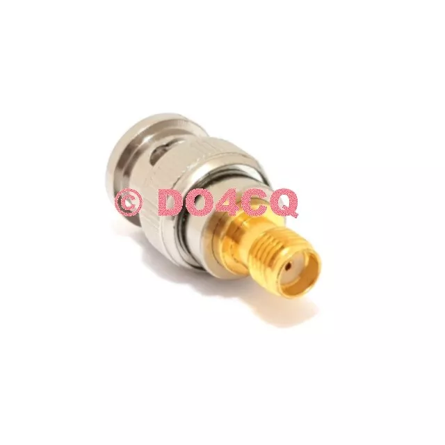 Adapter BNC Stecker auf SMA Buchse ( K08B )