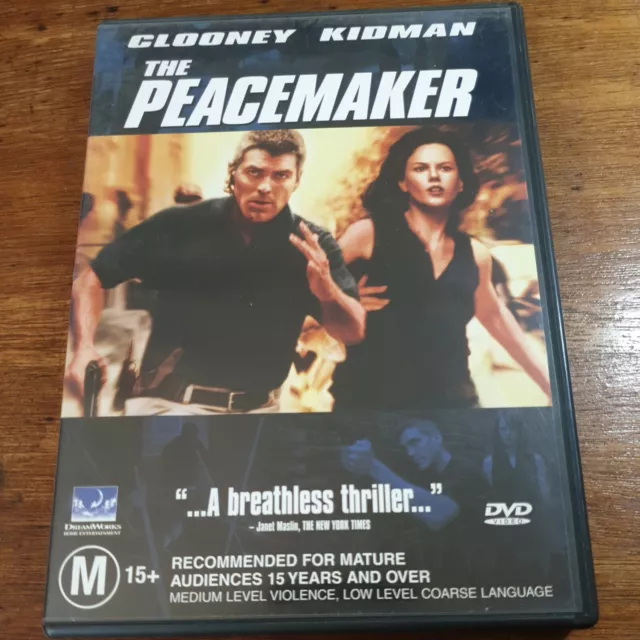 The Peacemaker DVD R4 FREE POST 	George Clooney, Nicole Kidman