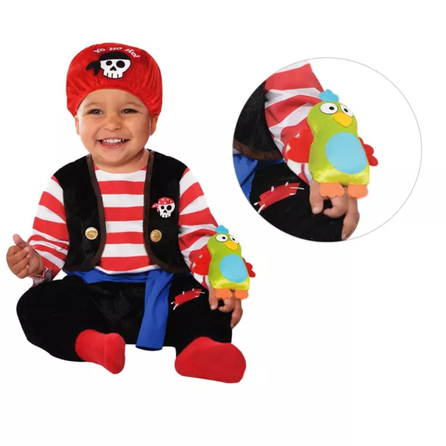Hifot 10 Pezzi Costume Pirata Bambino con Accessori Pirata Benda