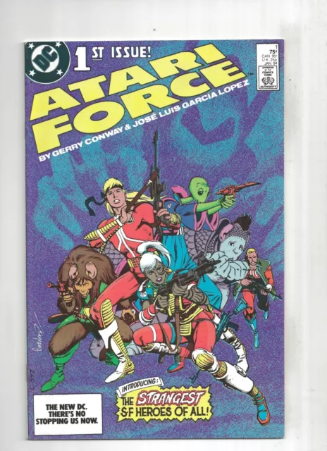 Atari Force #1   vol. 2 1st HUKKA  Jose Garcia-Lopez   9.0 VF/NM, 1984 DC