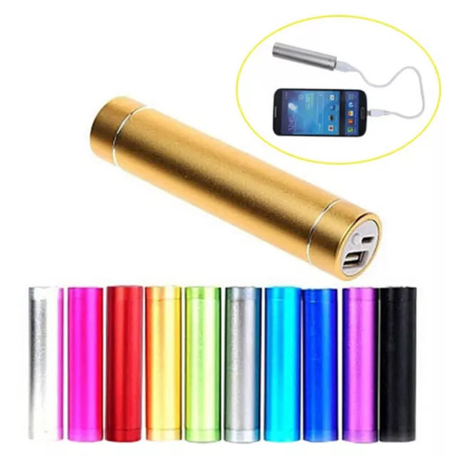 2600mAh Portable External USB Power Bank Box Battery Charger For Mobile Phone-wf