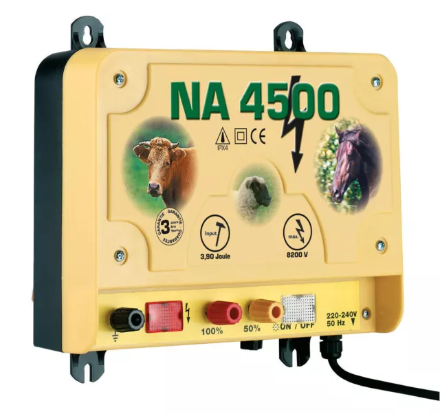 Netzgerät NA 4500 Weidezaun Netzgerät 8200V