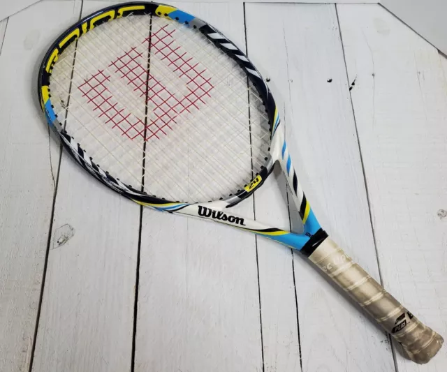 Wilson BLX JUICE 24 Amplifeel Tennis Racquet Racket w/ Carry Case Grip 3 3/4”