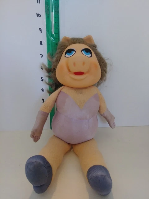 Vintage Fisher Price Muppets Miss Piggy Plush