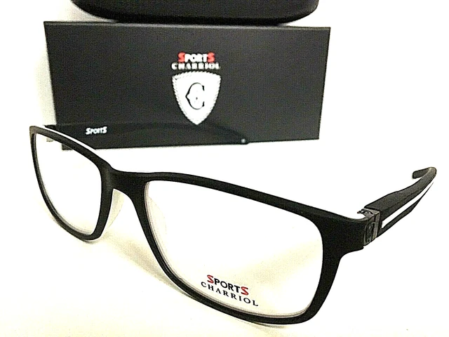 Nuevo marco de gafas para hombre Charriol Sport SP 23054 SP23054 C9 53 mm Francia