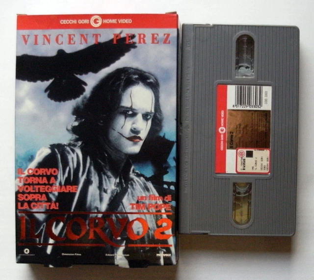Vhs Il Corvo 2 (1996) Vincent Perez - Mia Kirshner - Cecchi Gori - Ex Noleggio