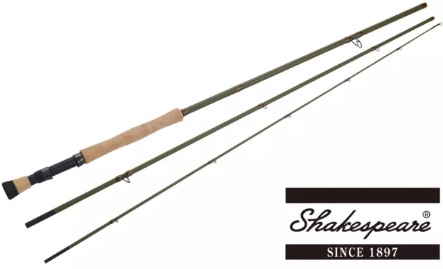 SHAKESPEARE CEDAR CANYON Stream Fly Fishing Rods 3pc - All sizes