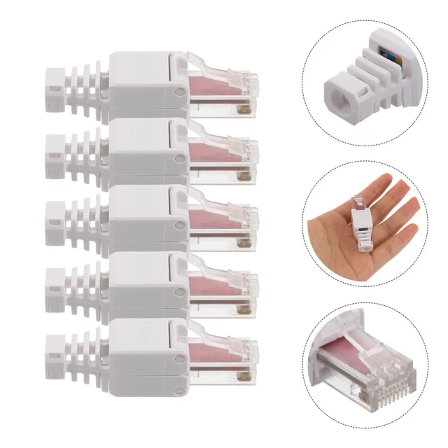 Lot de 5 connecteurs en Y JR - Câble d'extension Servo 3 broches JR - 1 mâle vers 3 femelles - Connecteur d'extension en Y pour modèles télécommandés - Voitures, avions, hélicoptères