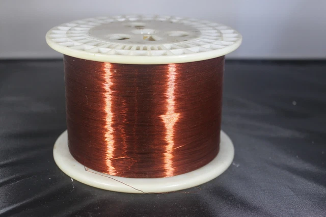 31 AWG Gauge Enameled Copper Magnet Wire 6.12 lbs
