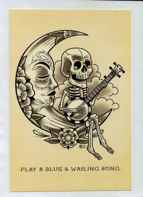V19455 Australia Avant Card #19455 Play A Blue & Whaling Song postcard