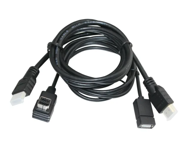 Cable For Pioneer CD-IH202 Appradio HDMI USB iPod iPhone AVIC-X950BH