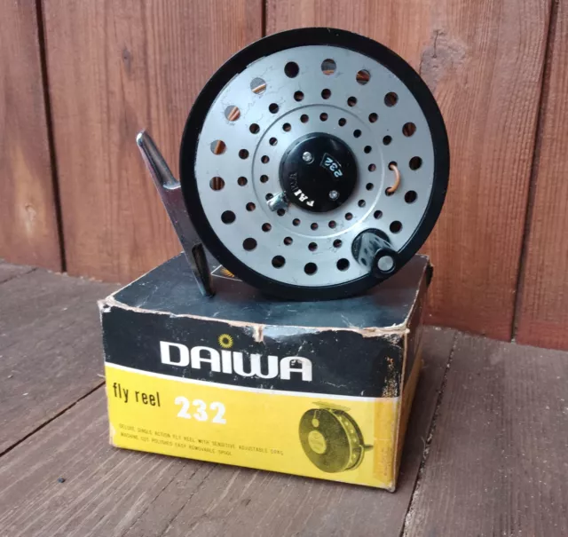 VINTAGE DAIWA 740 Trout Fly Fishing Reel. Diameter 3. 3/4 inch