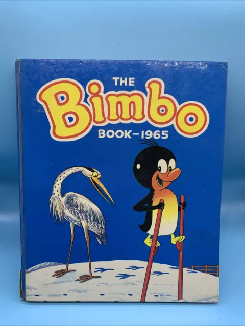 1965 Bimbo Book THE BIMBO The BOOK beano dandy robin Hardback ANNUAL, HARDBACK