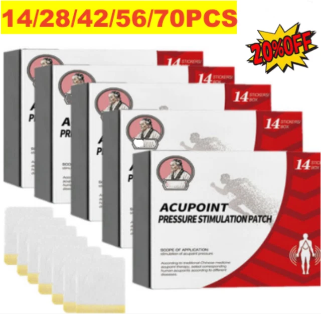 14~70 pz cerotti stimolazione pressione agopunto Huatangxiao 14 pz nuovi~