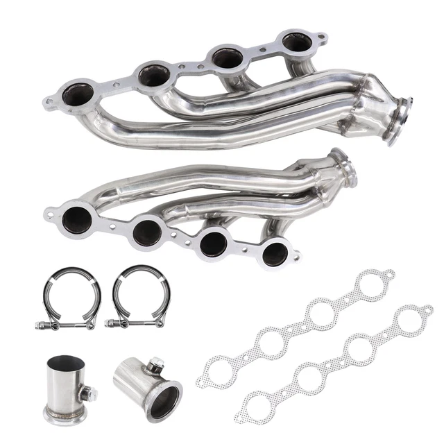 for C-10 LS Chevy GMC Truck Header LS1,LS2,LS3,LS6 (Conversion Swap) 4.8L, 5.30E