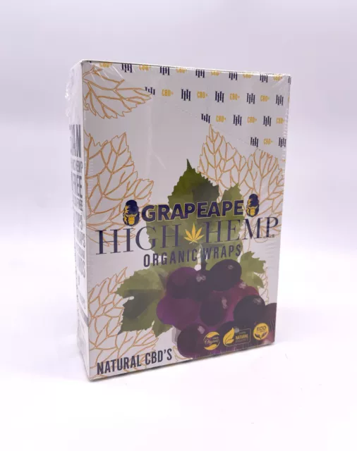 High Hemp Organic Rolling Papers (Grape Ape) 2
