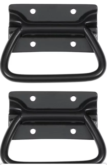 Reliable Hardware Company RH-0540BK-2-A Chest Handle, Black Qty: 6 Packs, 2/Pack