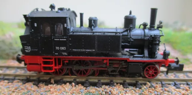 Fleischmann N Gauge Dr Class 70 2-4-0T 70 083 (Ref 413)