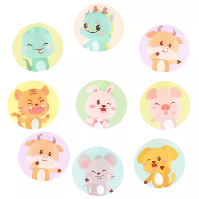 120Pcs Children Round Band Aid Vaccinum Syringe Injection Orifice Hole Patch