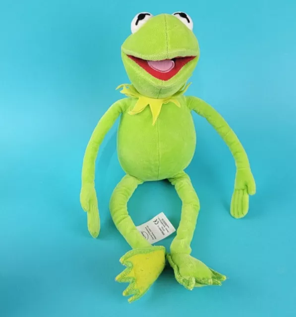 Disney Store The Muppets Kermit 8" Plush Frog Stuffed Animal Doll Mascot