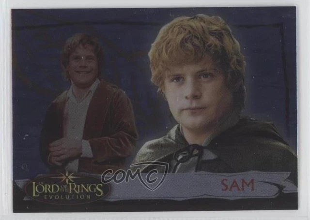 2006 Topps Lord of the Rings Evolution Evolution B Samwise Gamgee Sam #11B 0yd6