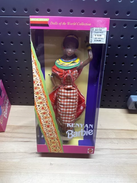 1993 Barbie Kenyan Special Addition From Dolls of the World Collection