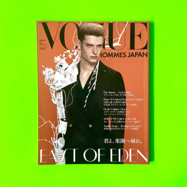 VOGUE HOMMES JAPAN Fashion Magazine SS 2010 Vol. 4 Raf Simmons Hedi Slimane