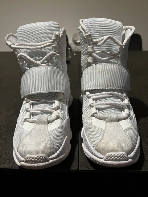SNEAKERS ALTE DA donna Jeffrey Campbell plateau bianche taglia 4