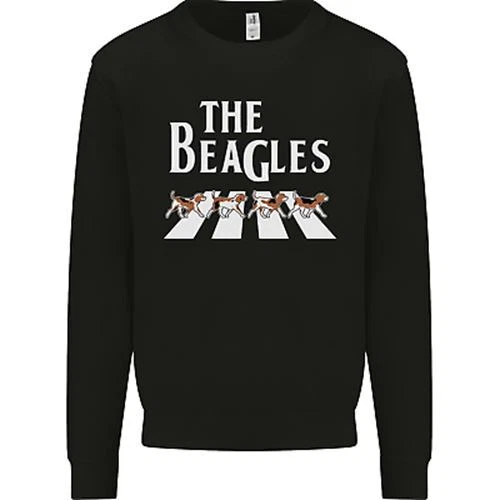 Felpa Maglione The Beagles Funny Dog Parody da uomo