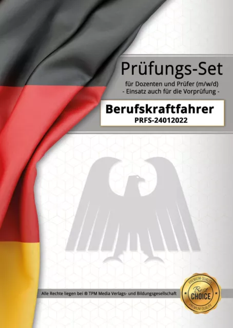 Berufskraftfahrer (m/w/d) - Prüfungs-Set - 100 individuelle Prüfungsfragen