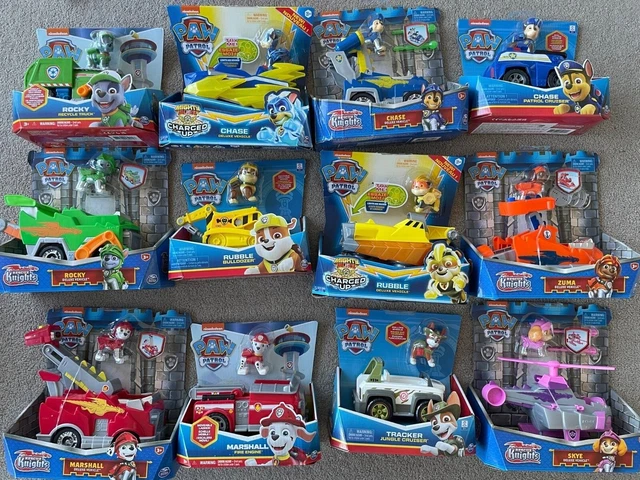 New Nickelodeon Paw Patrol Skye Marshall Rubble Chase Rescue Cars Toy Toys Car