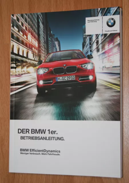 BMW 1er  Betriebsanleitung Bedienungsanleitung 10 2012 Handbuch