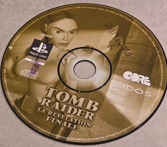Notice Seule Tomb Raider : La Révélation Finale - Sony PS1 (état Correct)