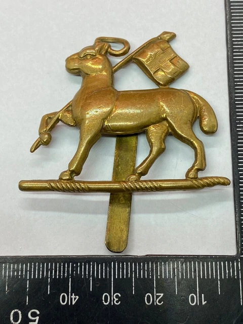 100 % Original 2. Weltkrieg Britische Armee Infanterie Regimenter