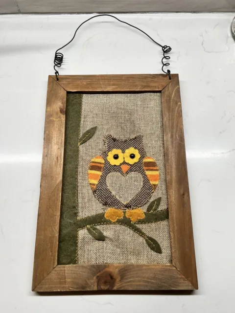 https://www.picclickimg.com/yAAAAOSw0oJlmASb/Vintage-Owl-Art-Felt-Embroidery-Framed-Wall-Hanging.webp