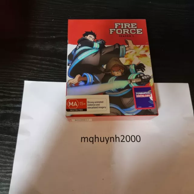 DVD FIRE FORCE Complete TV Series Season 1&2 English DUB All Region  FREESHIP $45.18 - PicClick AU