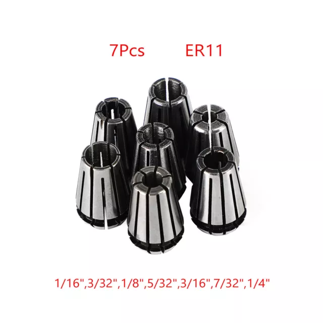 ER11/ER16/ER20/ER25/ER32 Spring Collet Set For CNC Milling Lathe Machine` 2